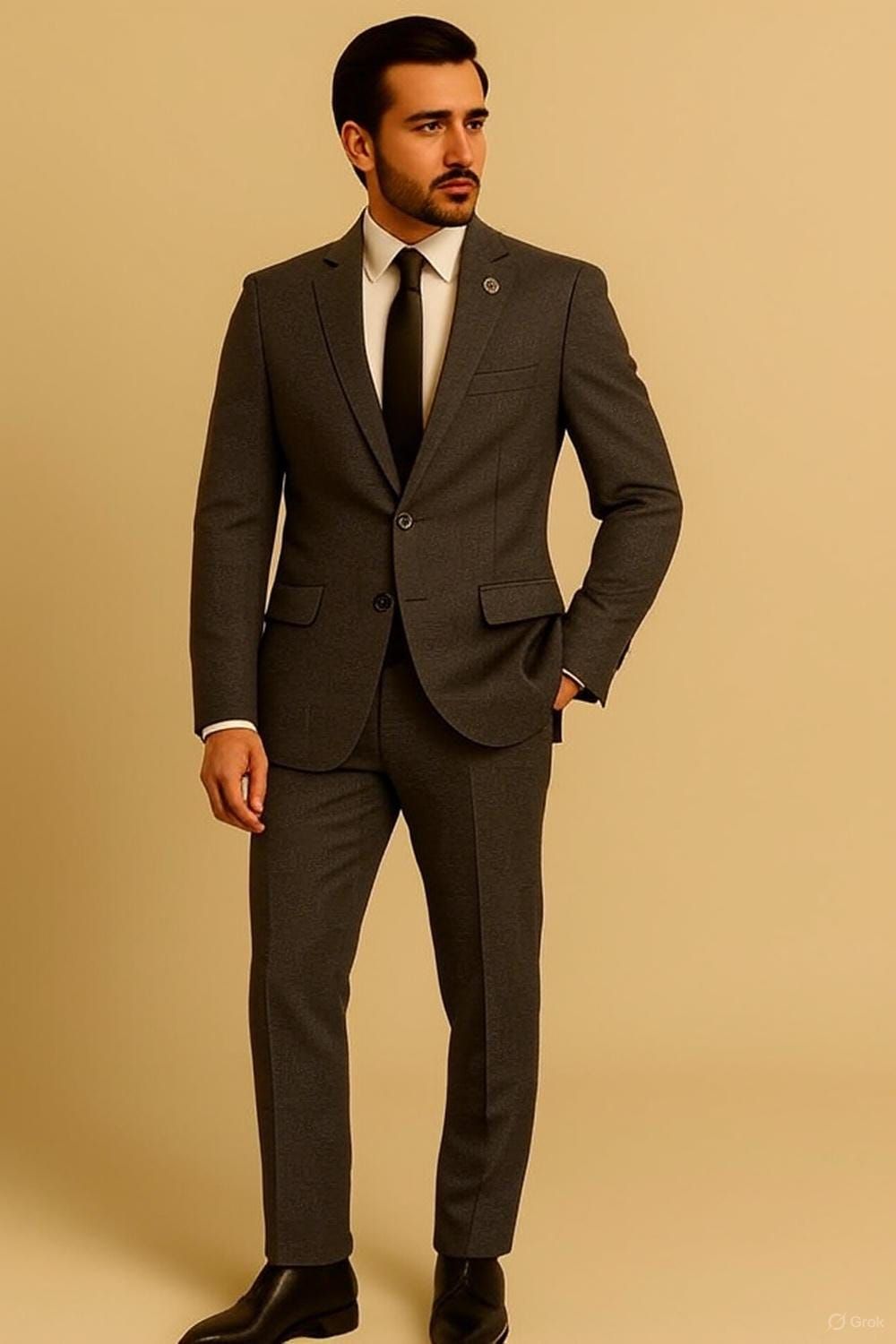 Charcoal Suit